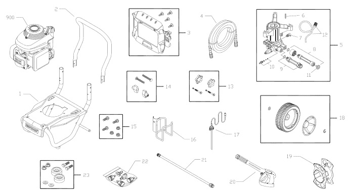 Craftsman Pressure Washer 580752620 Parts